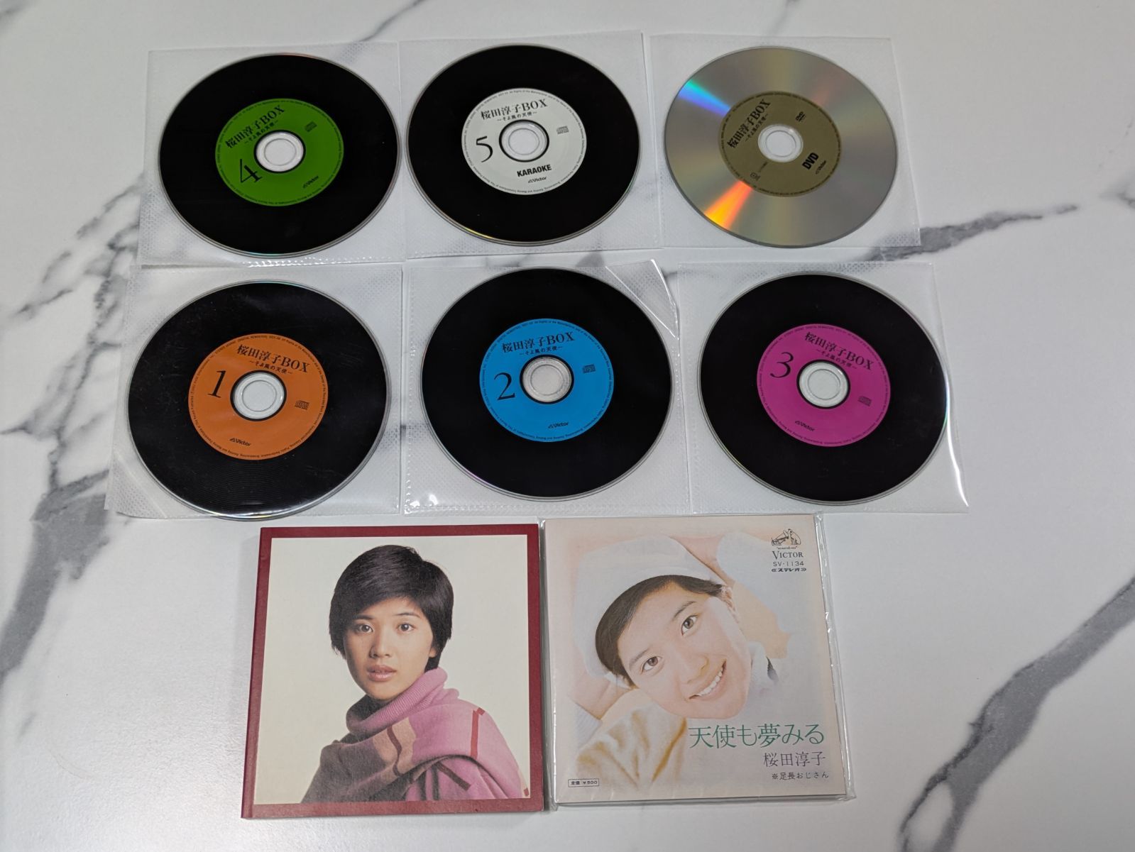 CD 桜田淳子BOX〜そよ風の天使〜 6 枚組 外箱欠品 - メルカリ