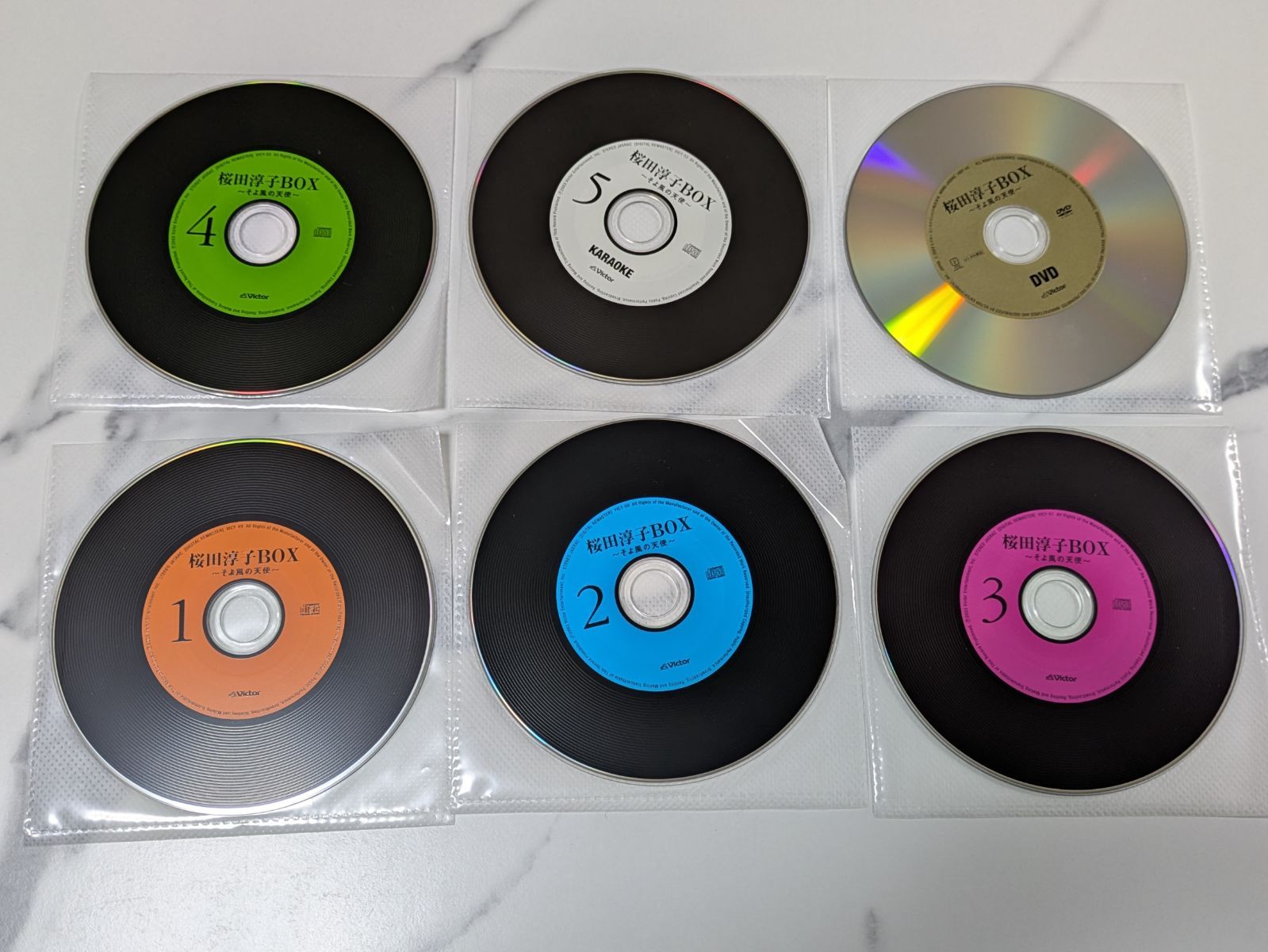 CD 桜田淳子BOX〜そよ風の天使〜 6 枚組 外箱欠品 - メルカリ