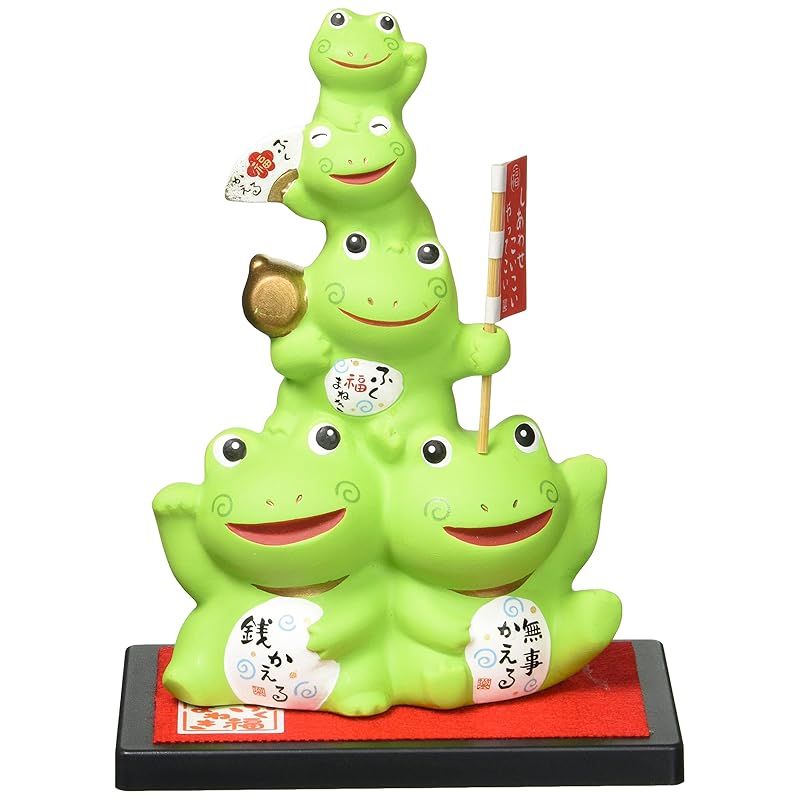 ☆彡錦彩ふく福まねき(かえる・大) 0 - メルカリ