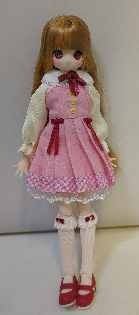 アゾン 1 6アイリスコレクトプチ るちる おさんぽにちようび Tafty Pink ver