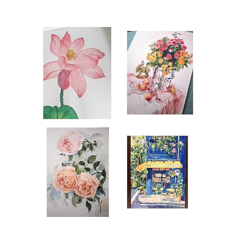  BAOHONG バオホン 水彩紙ブロック アカデミーグレード ブロック 入 300 g P 10相当 53 cm 38 20 9インチ 15インチ コットン 無酸性 細目 中目 荒目 ProDance プロダンス PA 006 画用紙 水彩用紙 画用紙 画材紙 工作紙