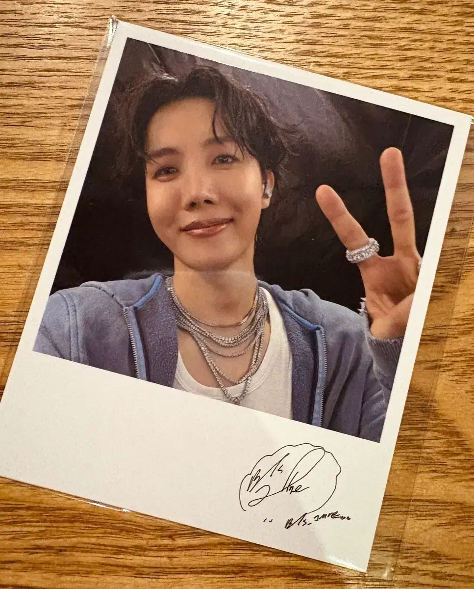 ジェイホープ「ホップ・オン・ザ・ステージ」ザ・ムービー チェキ