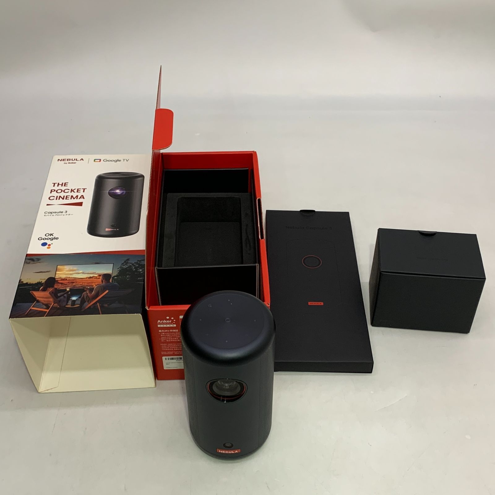 中古 NEBULA Capsule3 モバイルプロジェクター - メルカリ