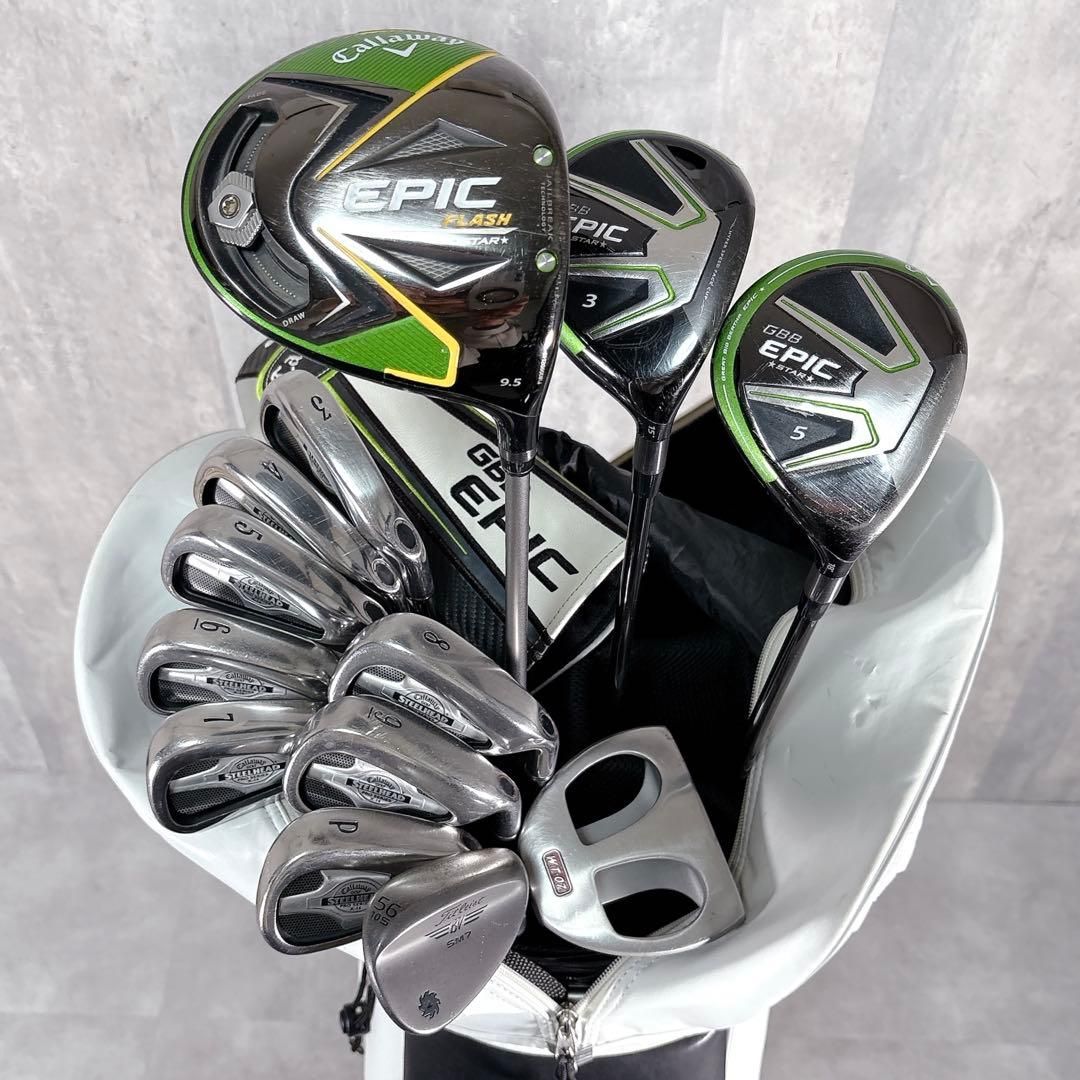 X949 キャロウェイ メンズ ゴルフ クラブセット EPIC フレックスS