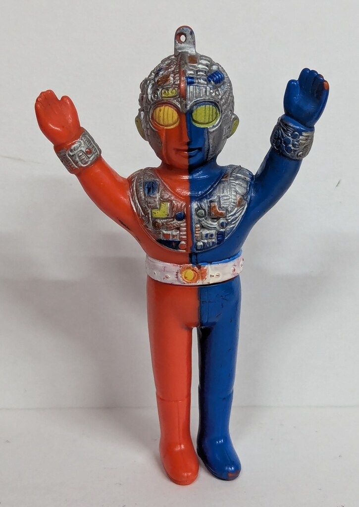 ポピー ペンダントソフビ キカイダー01 赤成型 120 mm