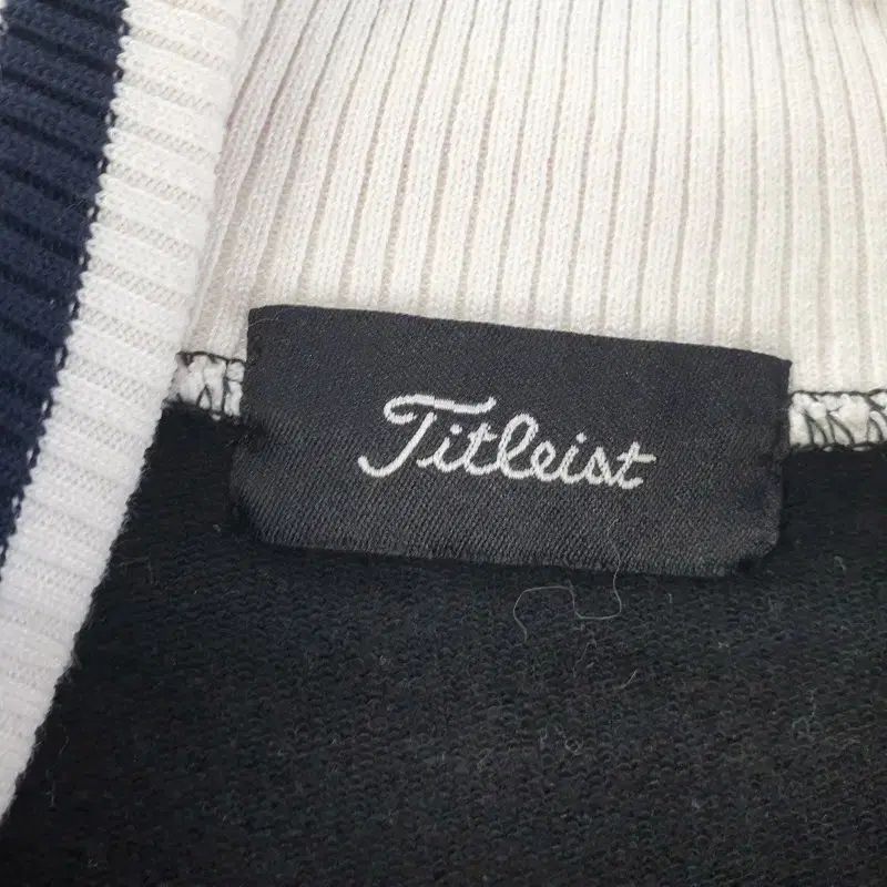 TITLEIST レディース FREE ブラック クロップド ジップアップ