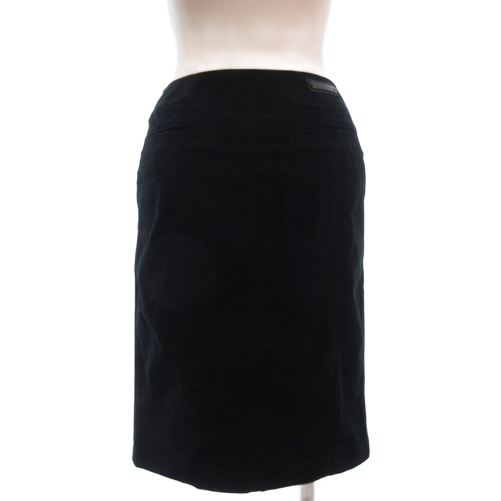 バーバリー ロンドン BURBERRY LONDON ラップスカート タイト ひざ丈