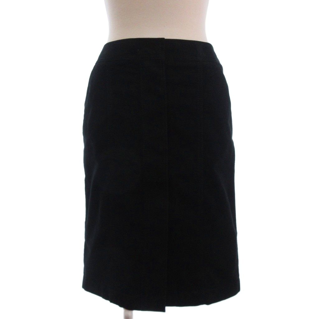 バーバリー ロンドン BURBERRY LONDON ラップスカート タイト ひざ丈