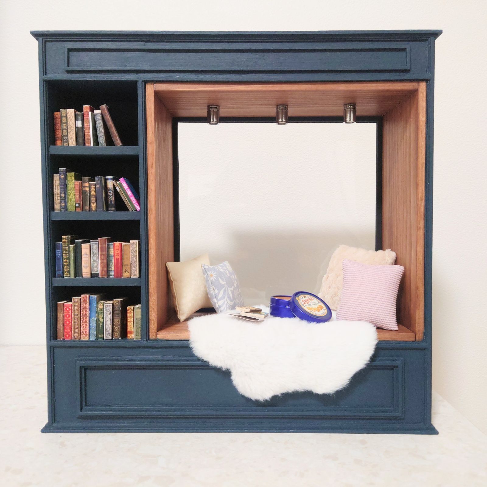 窓際ヌック風 ドールハウス④ 1 6 背景ボード