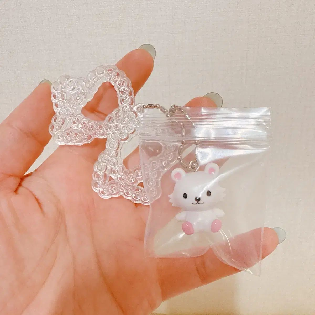 Sanrio Go Classic Charmi Kitty Partner Suga Keyring Strap