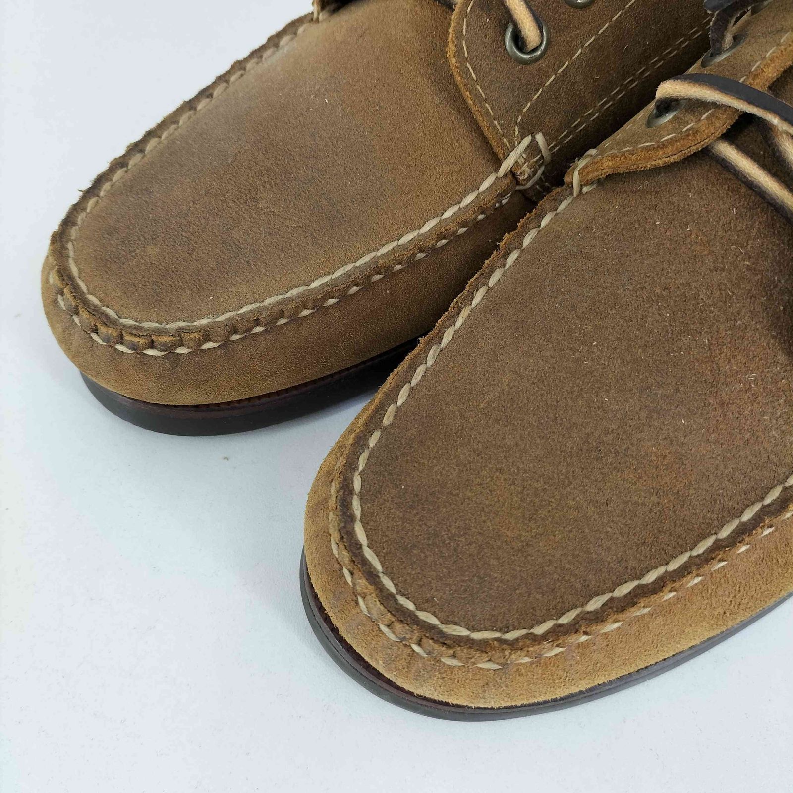 エルエルビーン L.L.Bean スエード デッキシューズ メンズ US：9.5