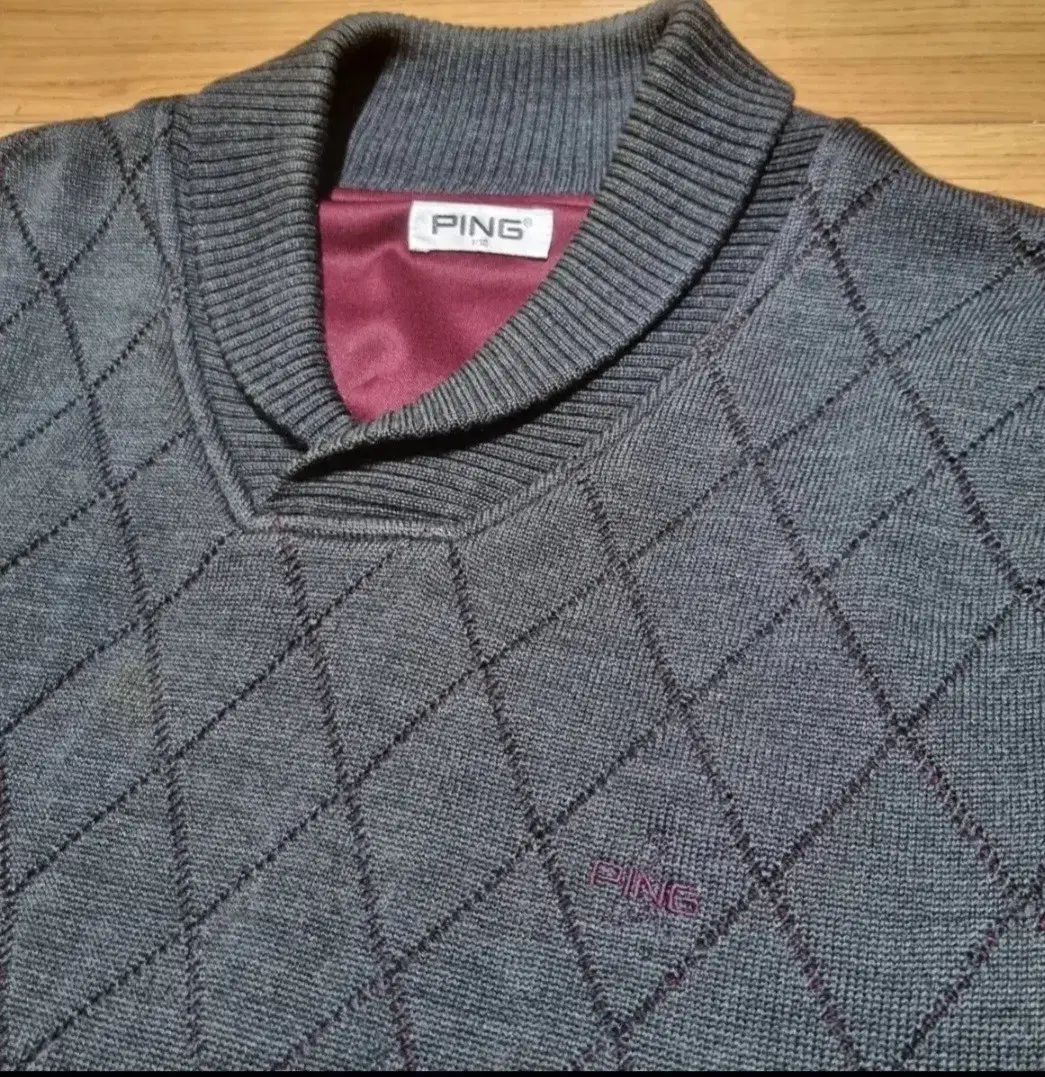 PING ピンゴルフ ゴルフウェア アーガイル ウィンドブレーカー サイズ100