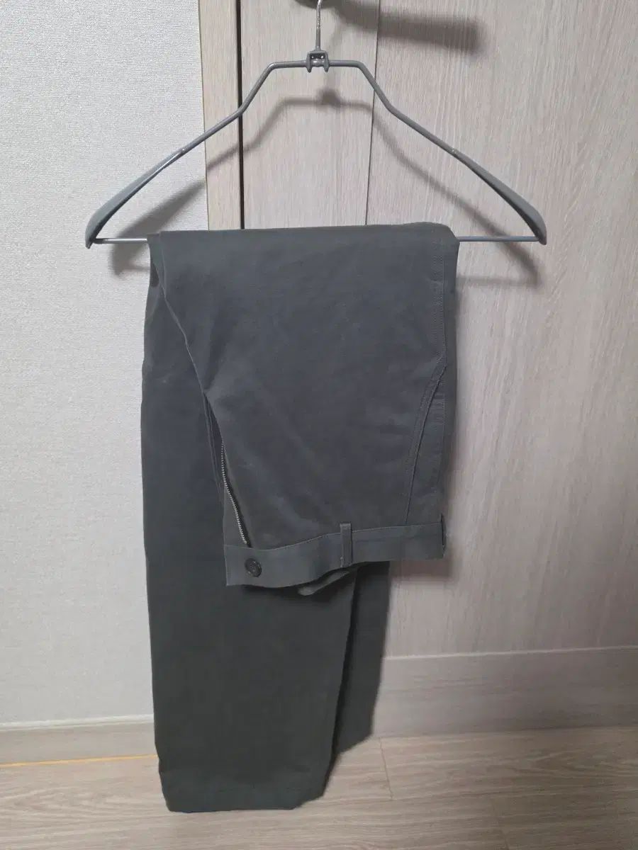 ポーカーフェイス モールスキン パンツ グレー オリーブ 1