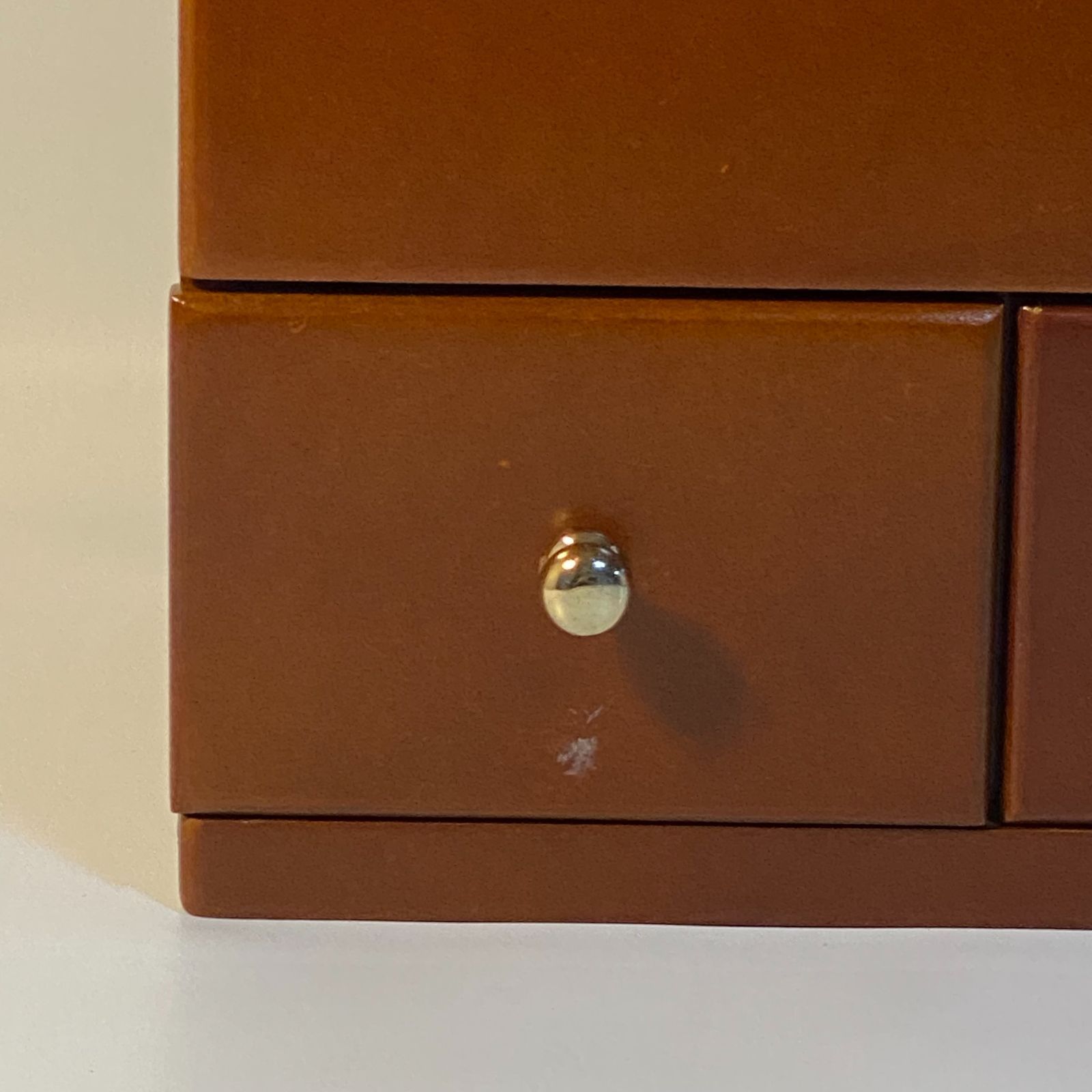 化粧箱 木目 三面鏡 木製 レトロ メイクボックス ドレッサー ② 送料込み 化粧箱 木目 三面鏡 木製 レトロ メイクボックス ドレッサー ③ 送料