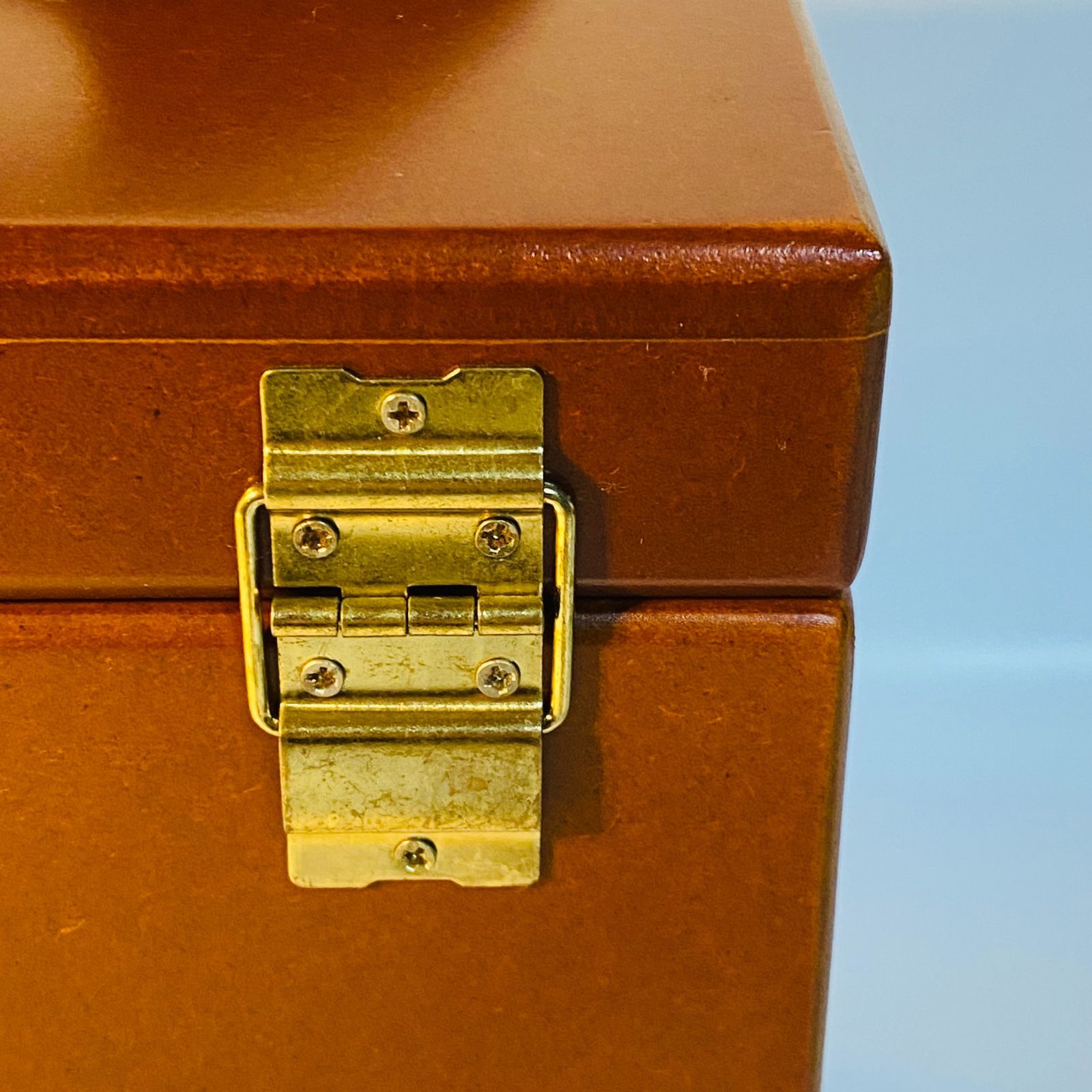 化粧箱 木目 三面鏡 木製 レトロ メイクボックス ドレッサー ③ 送料込み 化粧箱 木目 三面鏡 木製 レトロ メイクボックス ドレッサー ③ 送料