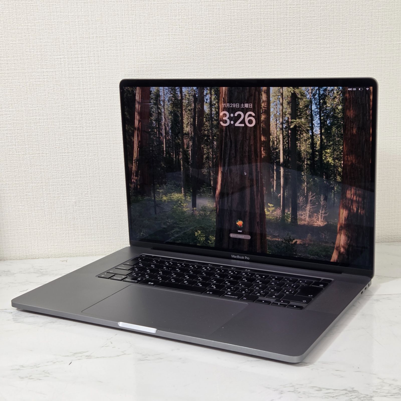 美品 MacBook Pro 16インチ i9 32GB/1TB 元箱 1週間保証】MacBook Pro 16インチ 2019 / Core i9 / 32GB / 1TB