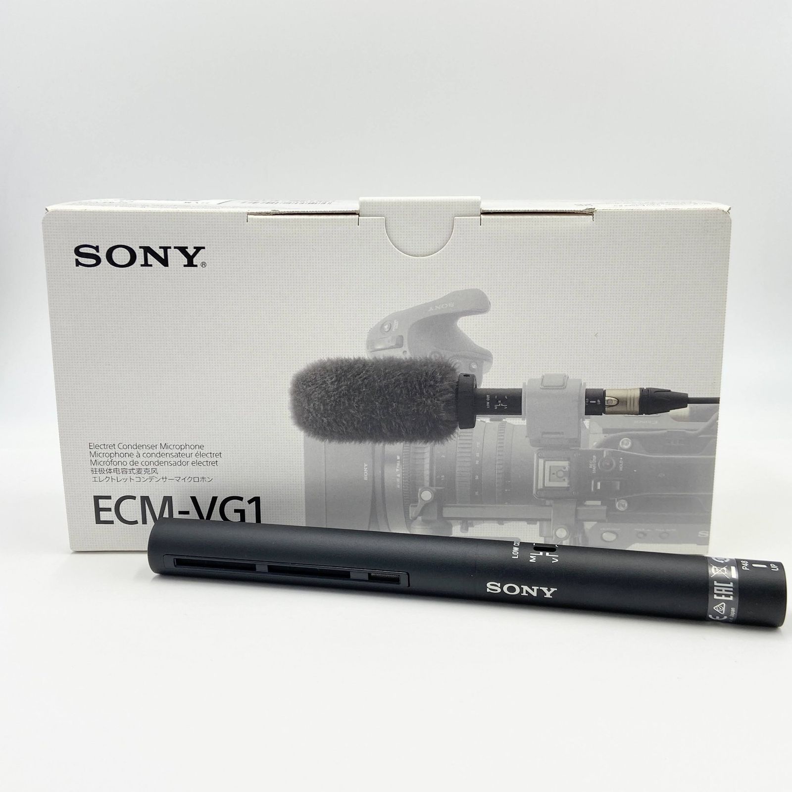 SONY ECM-VG1 エレクトレットコンデンサーマイクロホン 【C5264-60