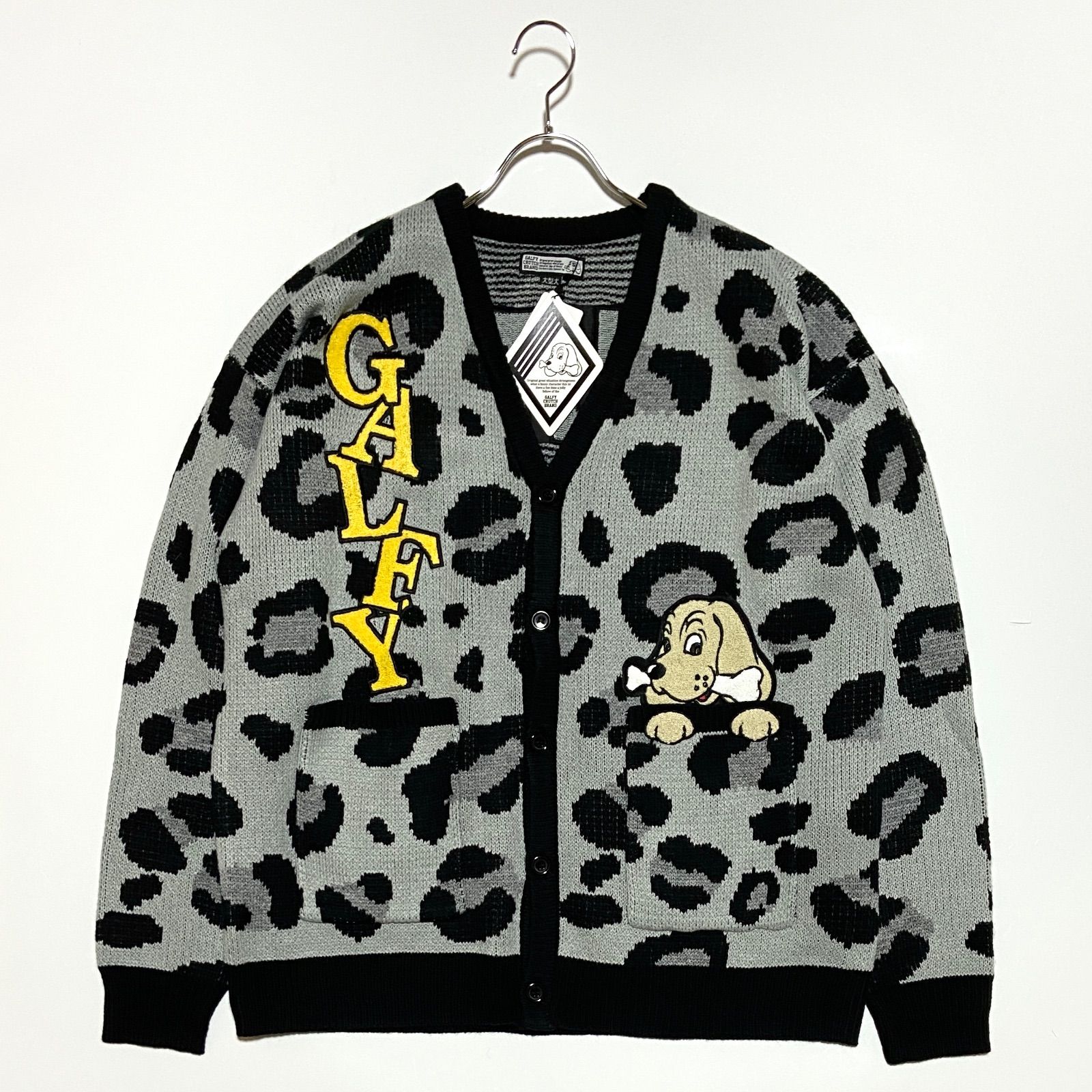 新品未使用 GALFY ガルフィー ヒョウ柄 カーディガン 大型犬 XLサイズ