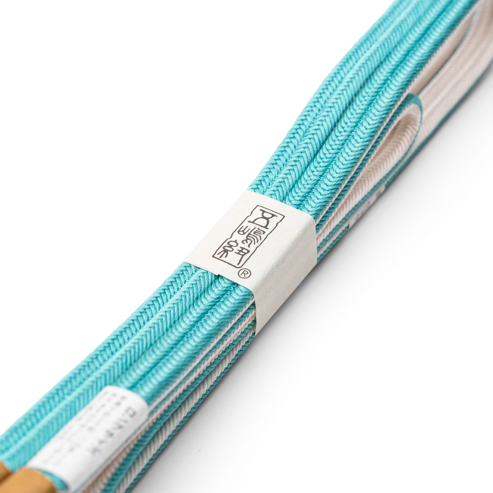 長尺 江戸組紐 五嶋紐 帯締め リバーシブル 新橋色