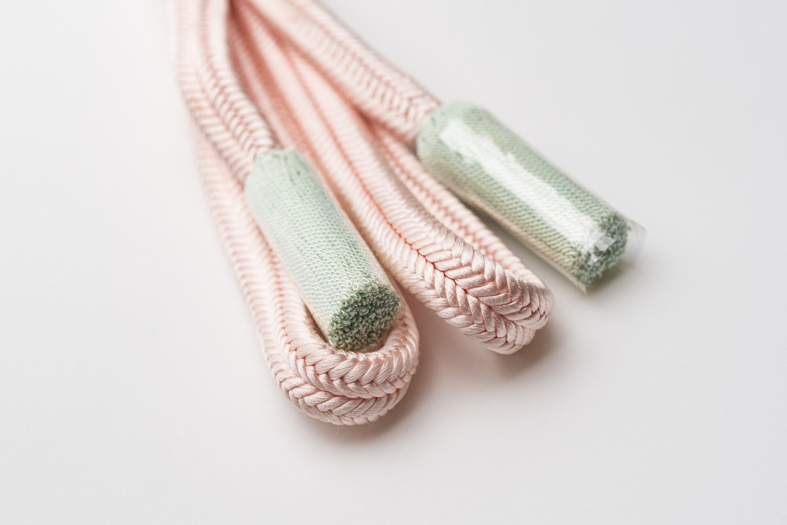 江戸組紐 五嶋紐 帯締め 淡桃 若芽房