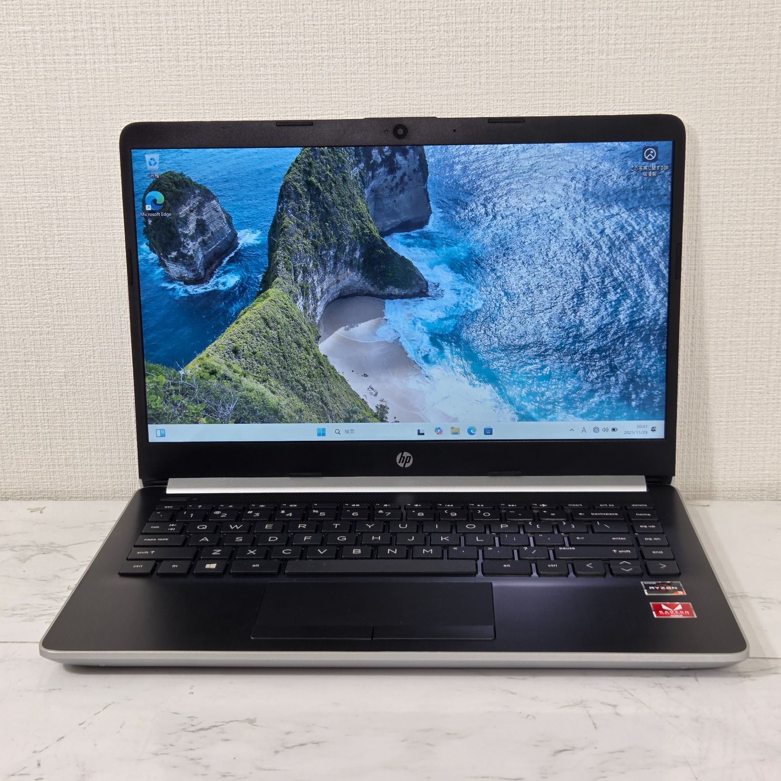 1週間保証 HP Laptop 14 dk AMD Ryzen 3 3200 U メモリ8 GB Radeon Vega Graphics 14インチFHD