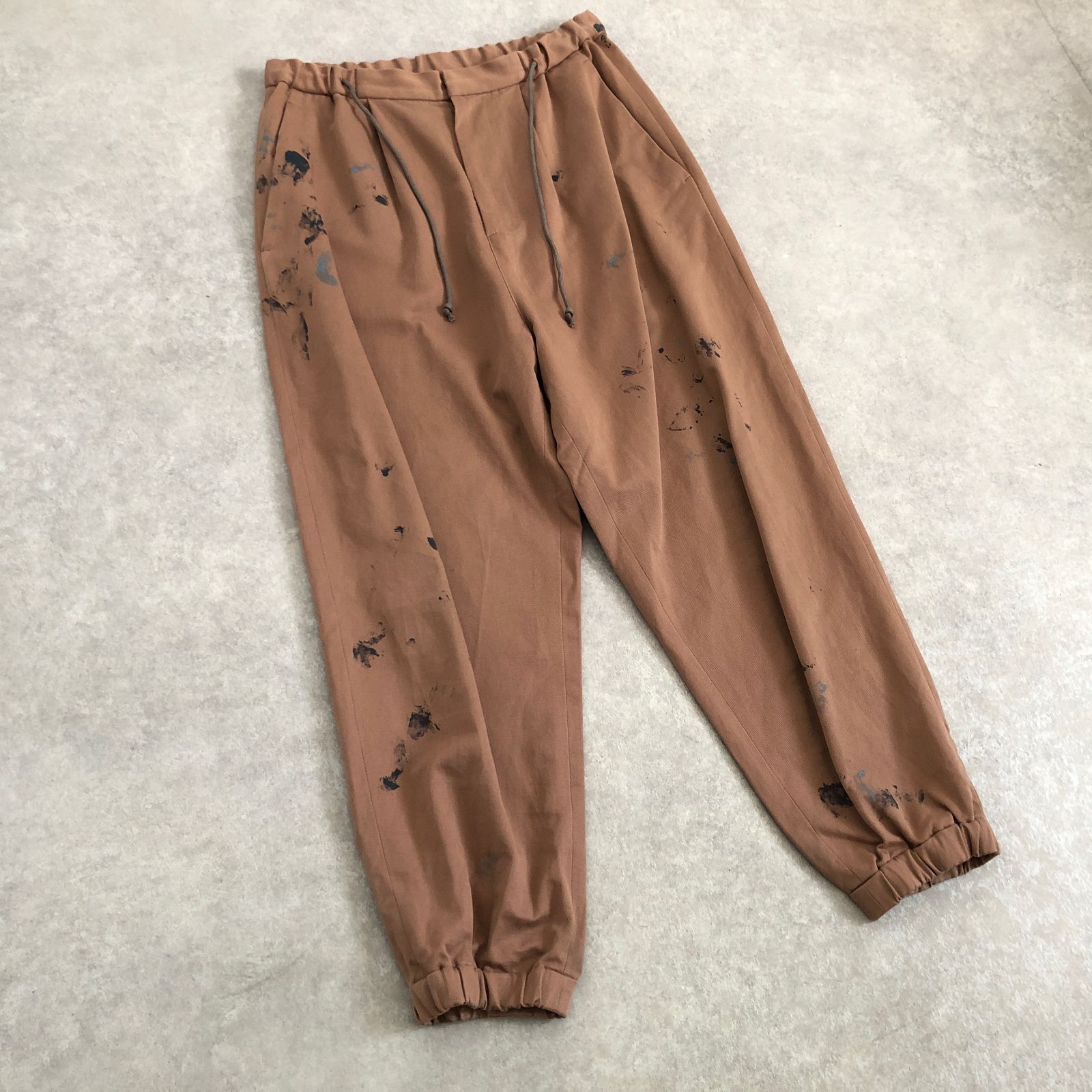 定価2.5万 Dulcamara チノチノペイントウォーカーPT チノパン パンツ