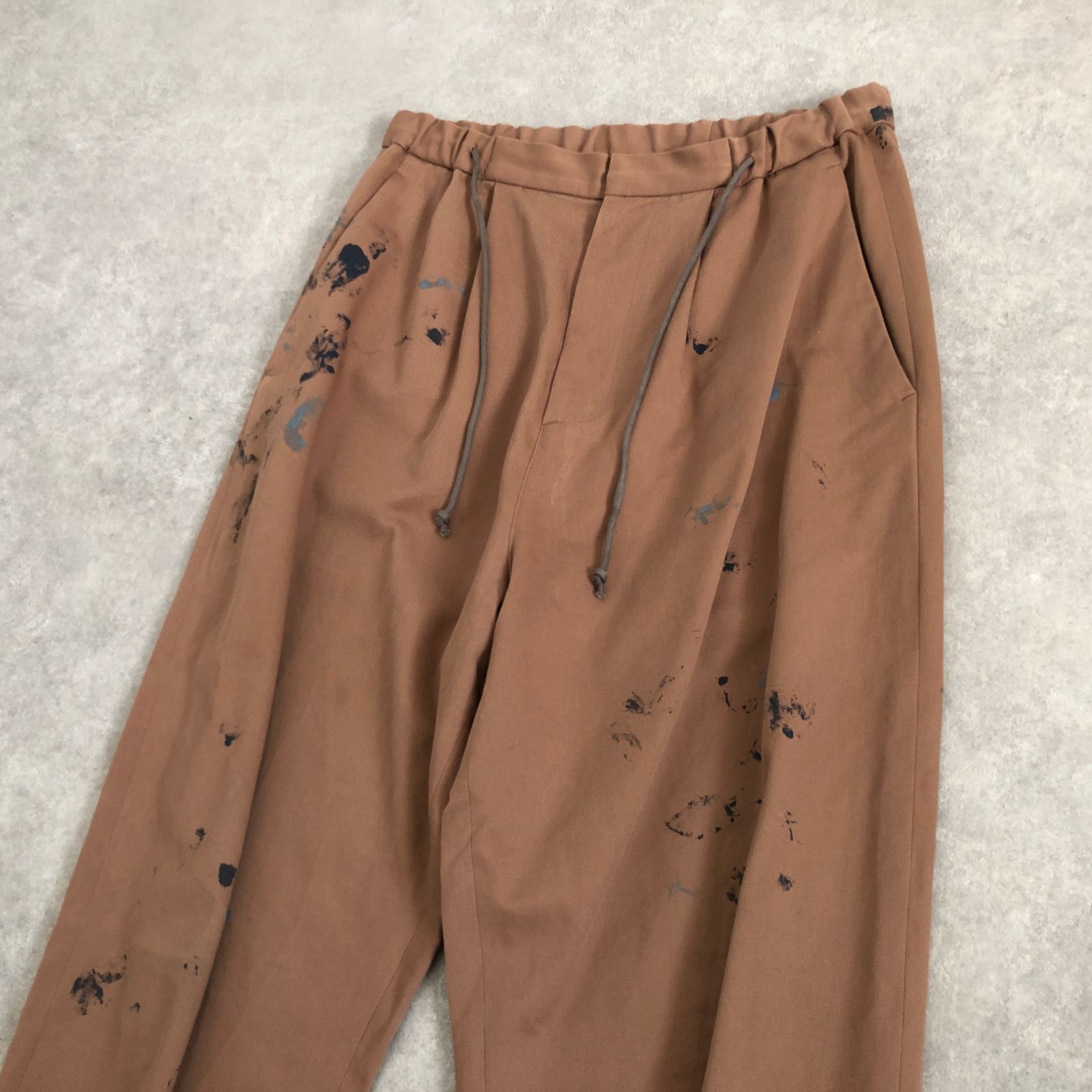 定価2.5万 Dulcamara チノチノペイントウォーカーPT チノパン パンツ