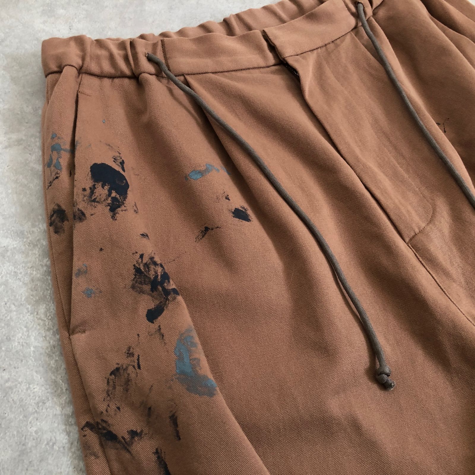 定価2.5万 Dulcamara チノチノペイントウォーカーPT チノパン パンツ