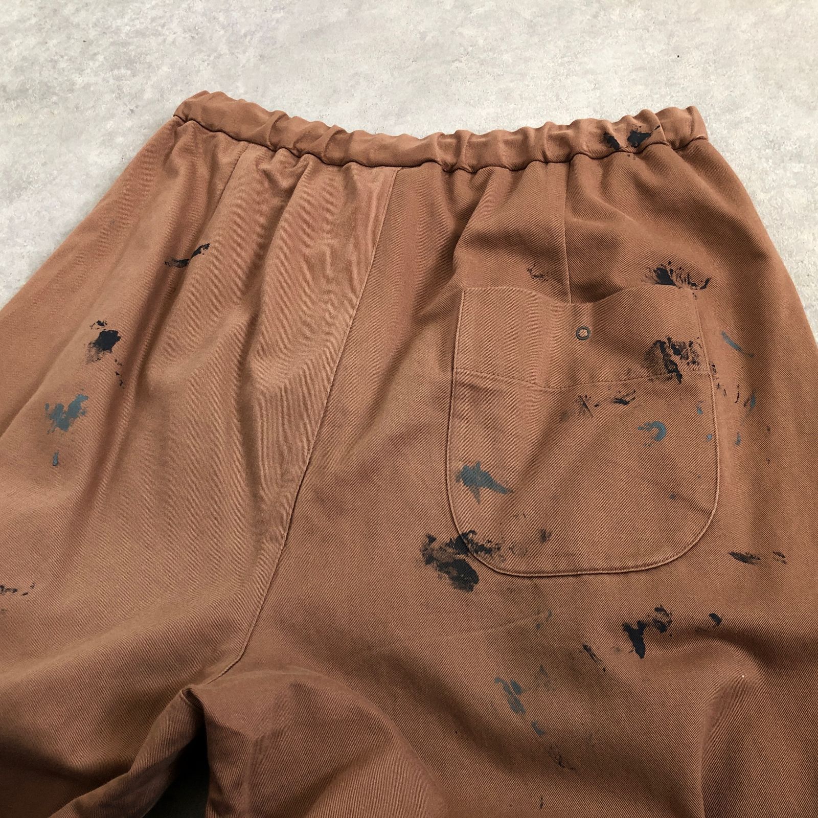 定価2.5万 Dulcamara チノチノペイントウォーカーPT チノパン パンツ