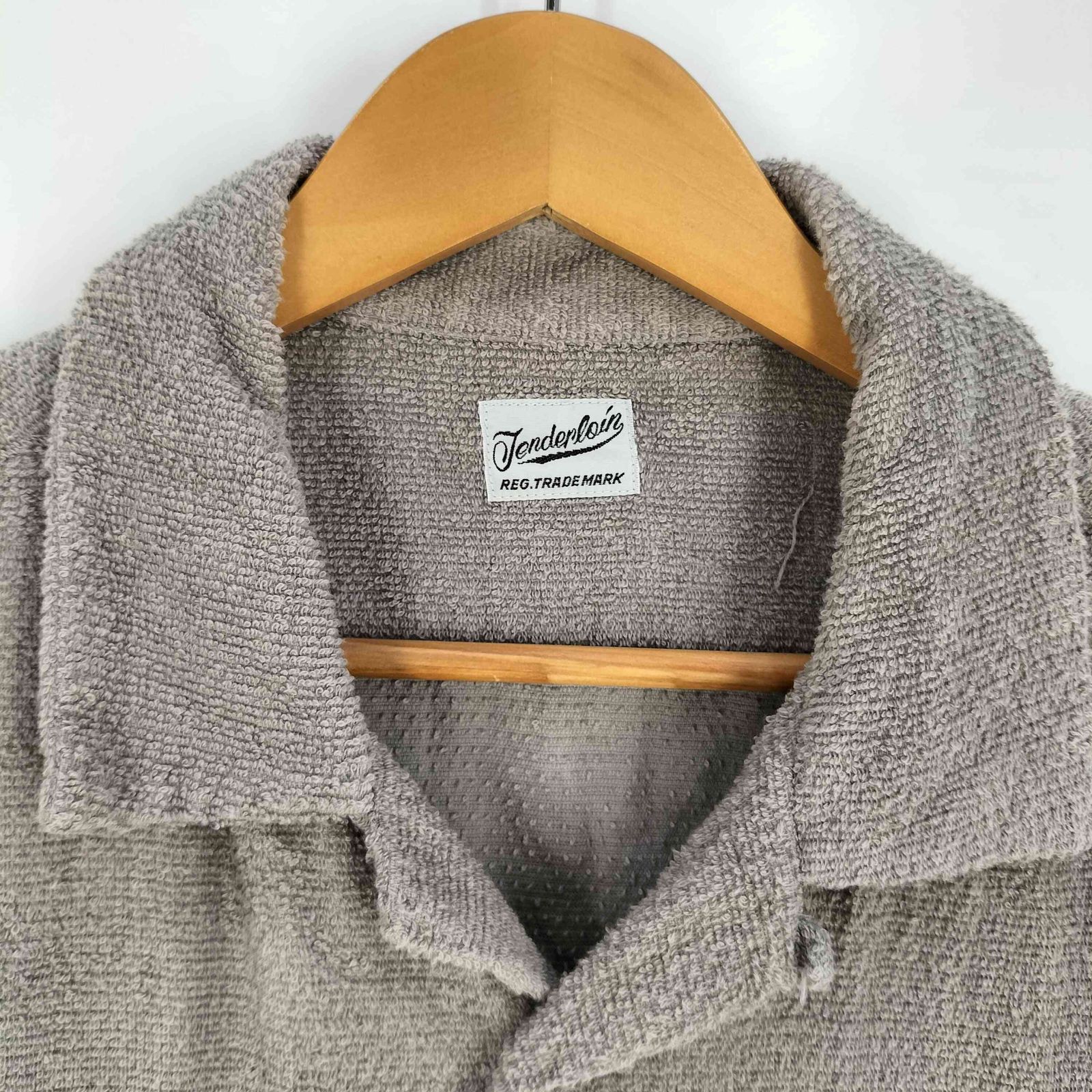 テンダーロイン TENDERLOIN パイル オープンカラーシャツ メンズ JPN