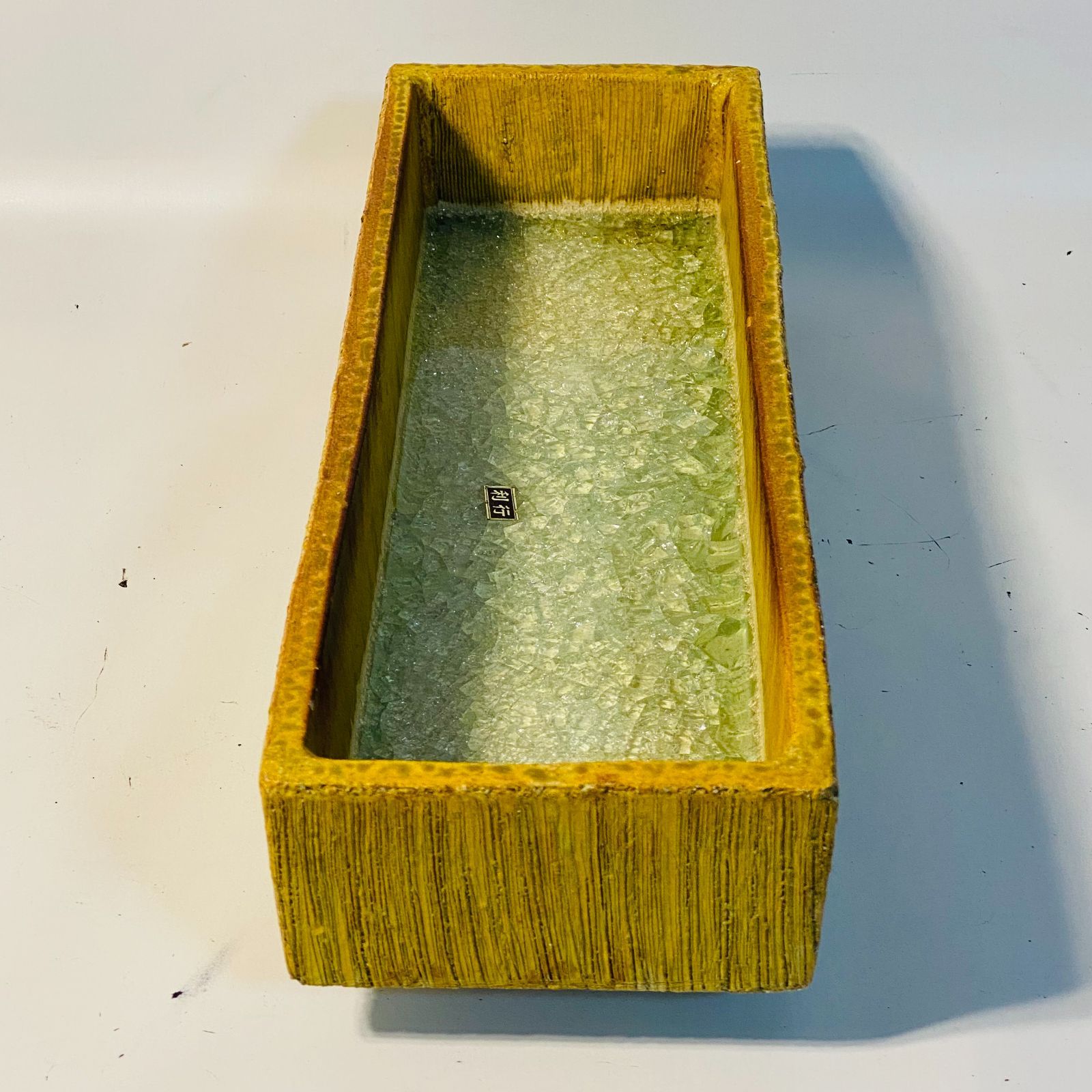 利行 水盤 黄硝舟 花器 花瓶 華道 花道 お花 生け花 水器 送料込み 利行 水盤 黄硝舟 花器 花瓶 華道 花道 お花 生け花 水器 送料込み