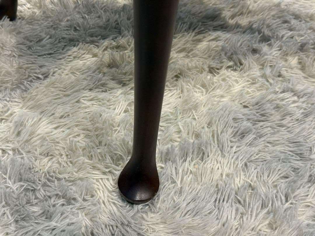 maruni クラシック 猫脚 ラウンドテーブル ガラステーブル オールド