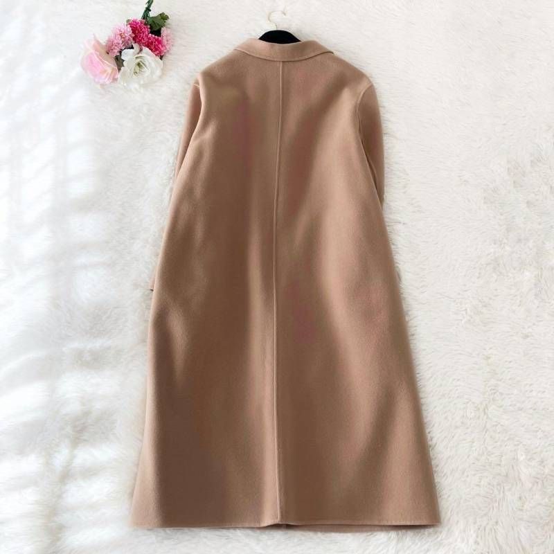 タグ付き・未使用品】 23区 ウール リバー ロング コート キャメル 46