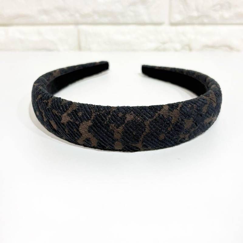 アレクサンドルドゥパリ マッキントッシュ レオパード カチューシャ 2 5 cm 収納袋付き MACKINTOSH LONDON ALEXANDRE DE PARIS