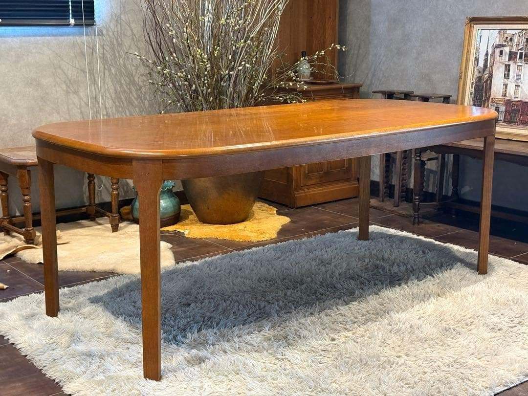 shirakawa 白川木工 飛騨家具 ダイニングテーブル アンティーク R shirakawa 白川木工 飛騨家具 ダイニングテーブル アンティーク R