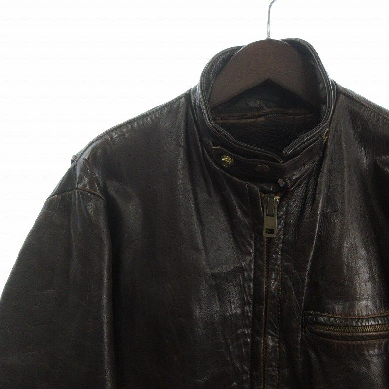 ショット SCHOTT ヴィンテージ 80s シングルライダースジャケット