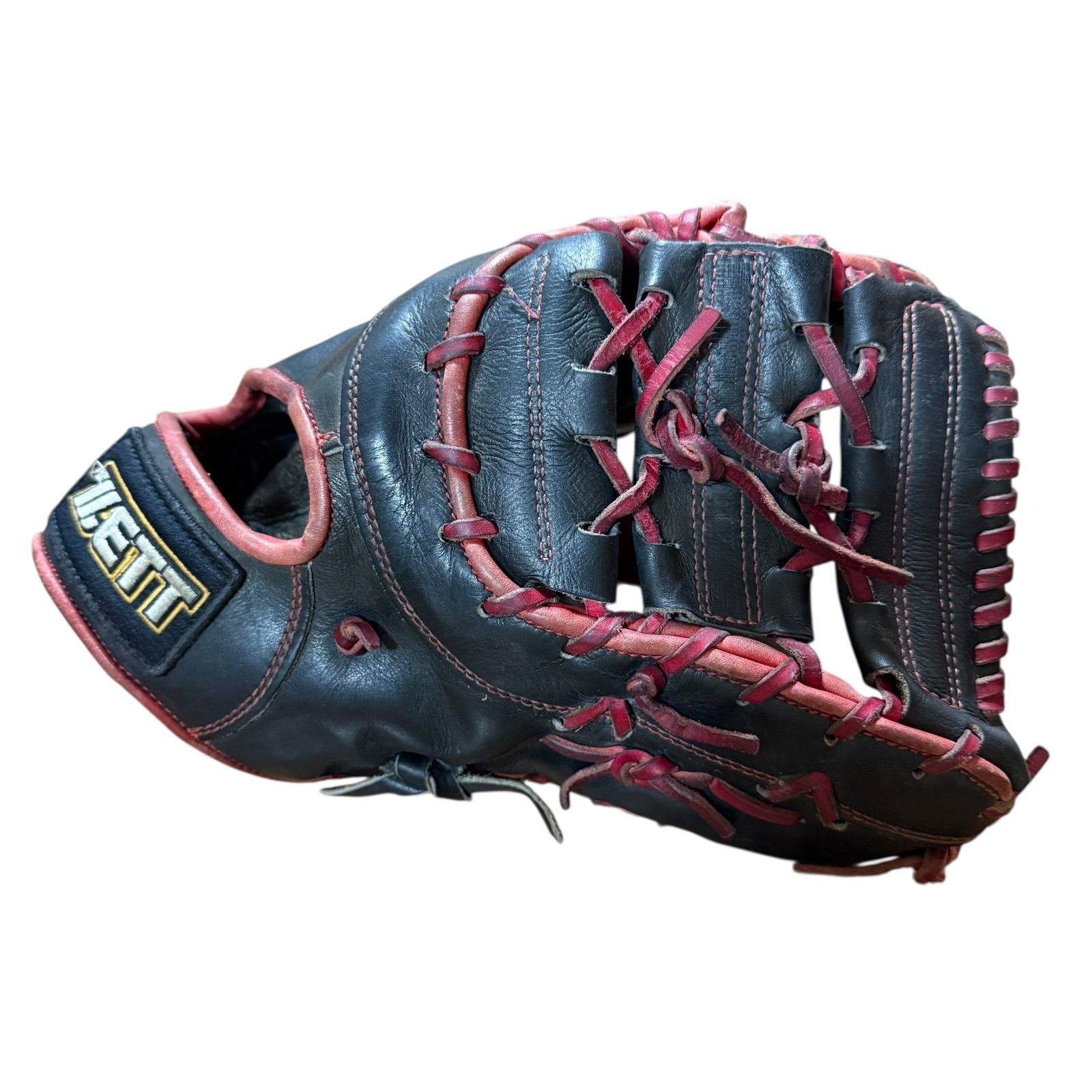 ZETT ゼット 松中モデル 限定品 旧ラベル ファーストミット 軟式グローブ ZETT ゼット 松中モデル 限定品 旧ラベル ファーストミット 軟式