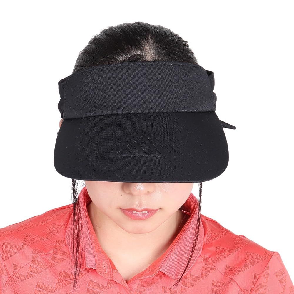 アディダスゴルフ] ゴルフバイザー スリーストライプス リボンバイザー