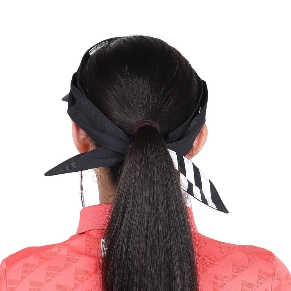 アディダスゴルフ] ゴルフバイザー スリーストライプス リボンバイザー