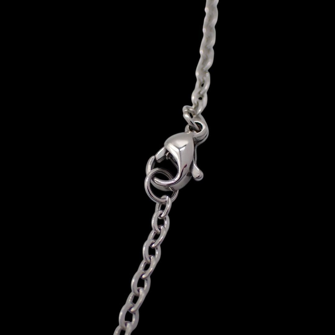 ジョージジェンセン 1997 ラブラドライト 925 イヤーペンダント 4276