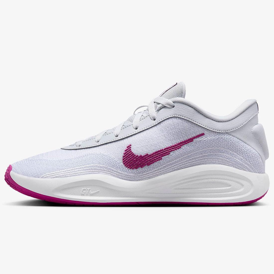 ナイキ G T ハッスル アカデミー EP HUSTLE ACADEMY ピュアプラチナム ホワイト ホットフューシャ FJ 7808 004 25 0 cm