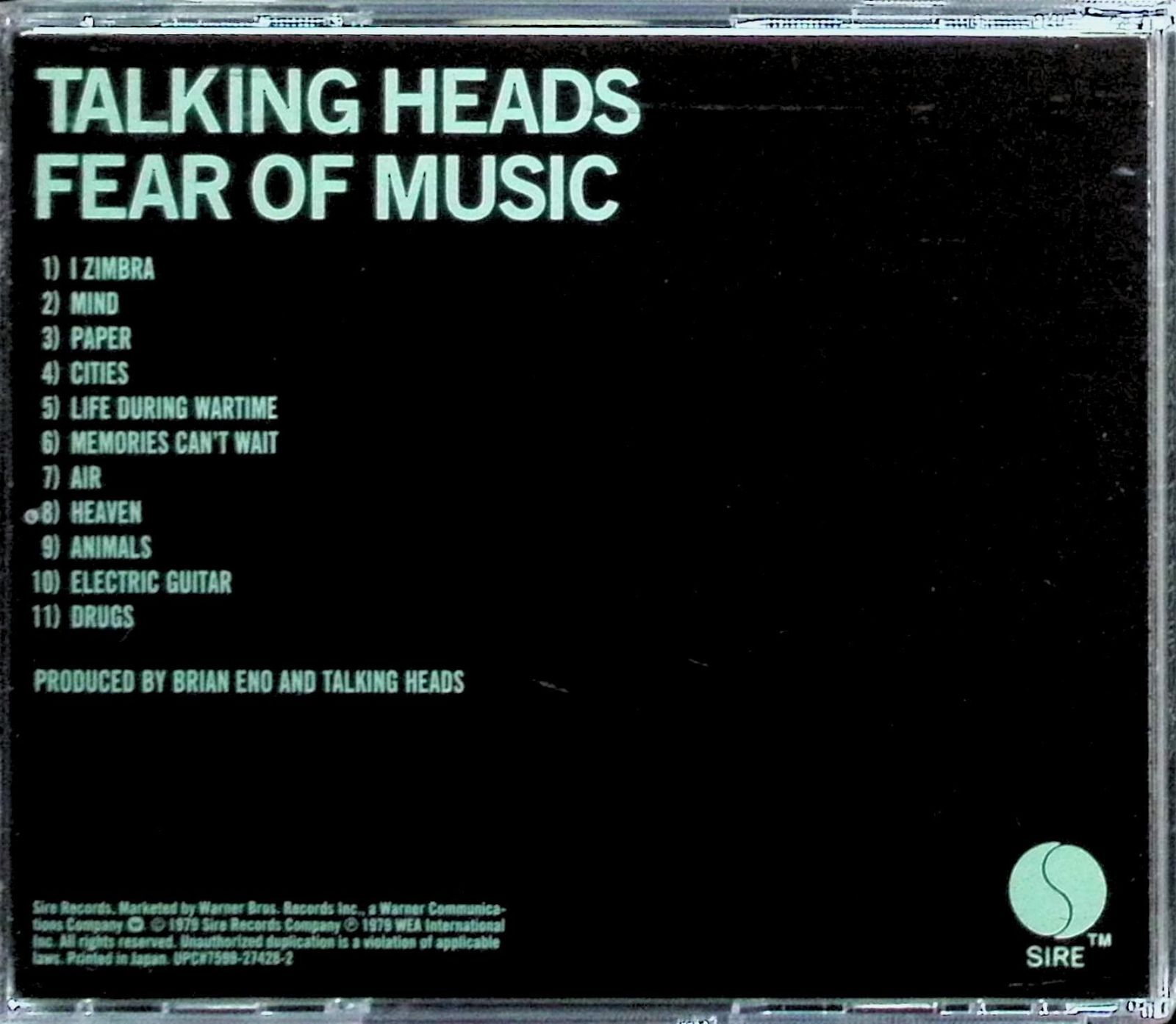 フィア・オブ・ミュージック / トーキング・ヘッズ (CD) - メルカリ