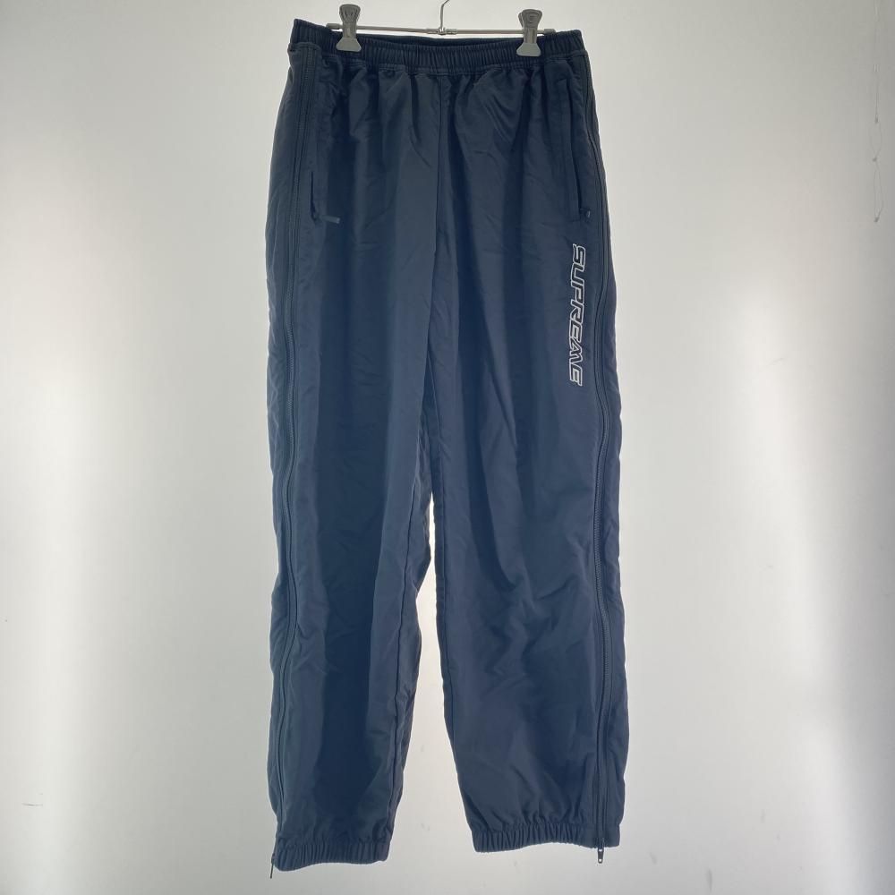 中古】Supreme 25SS Contrast Zip Warm Up Pant ブラック サイズS
