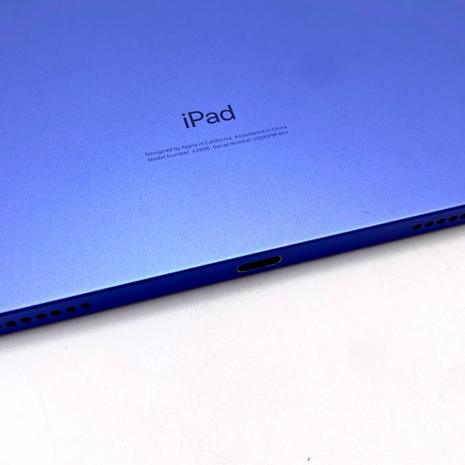 Apple iPad 第10世代 Wi-Fi 256GB ブルー MPQ93J/A 動作確認済み