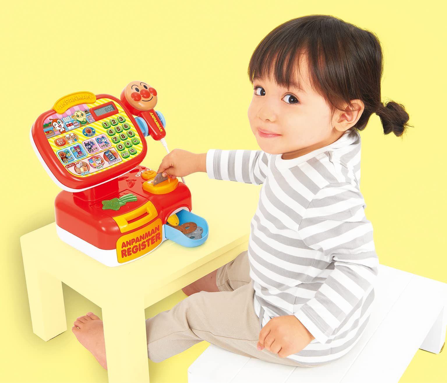 セルフでピピッ アンパンマンレジスター おさつスイスイ! DX アンパンマン 日本おもちゃ大賞2025 FAVE 共遊玩具部門 セガフェイブ SEGA 優秀賞