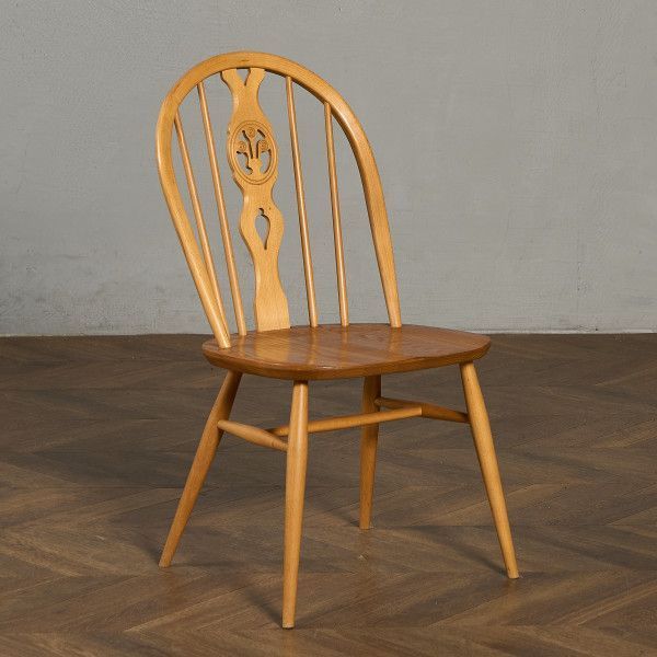 アーコール ERCOL シスルバックチェア ゴールドメタルラベル Ercol