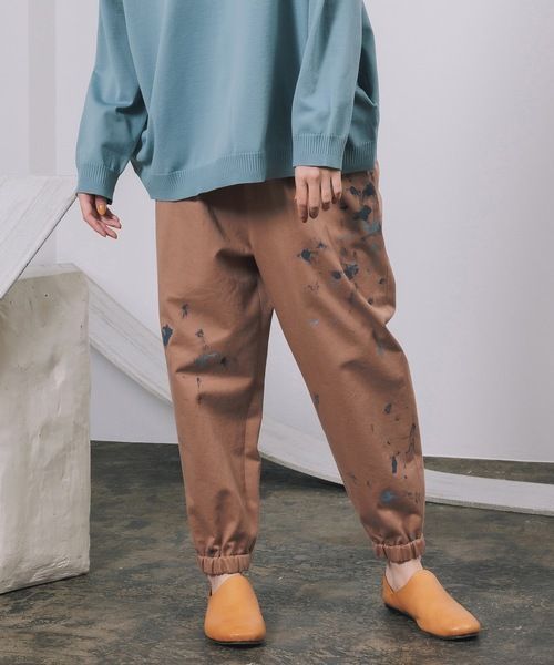 定価2 5万 Dulcamara チノチノペイントウォーカーPT チノパン パンツ ドゥルカマラ