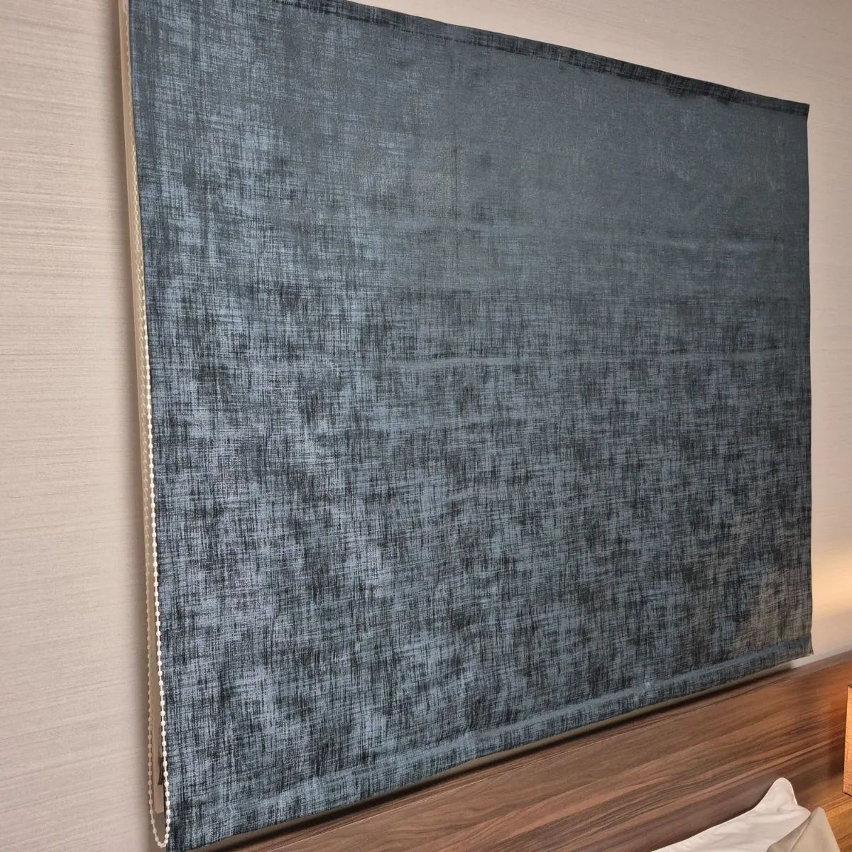 ダブルシェードカーテン フジエテキスタイル 左操作 モデルルーム O 2507 BL 7