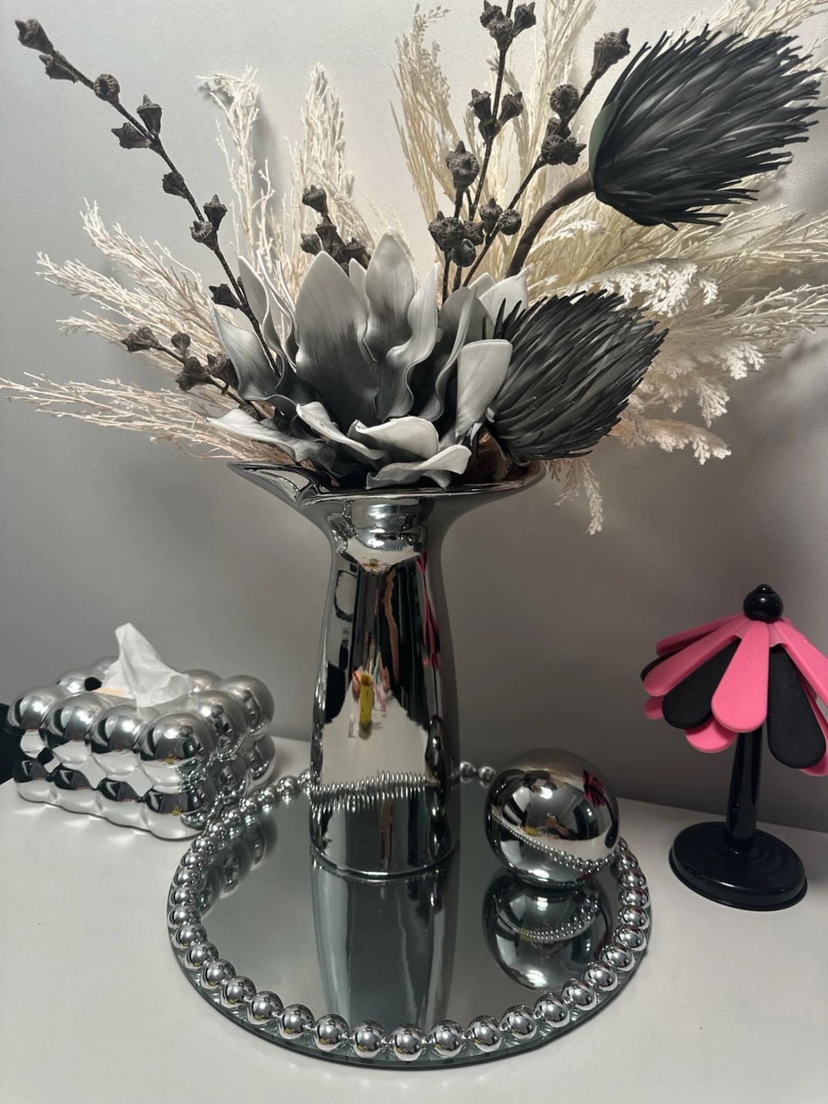 造花 ブーケ 芸術 応接間装飾 感 ホームセンター 花 花瓶