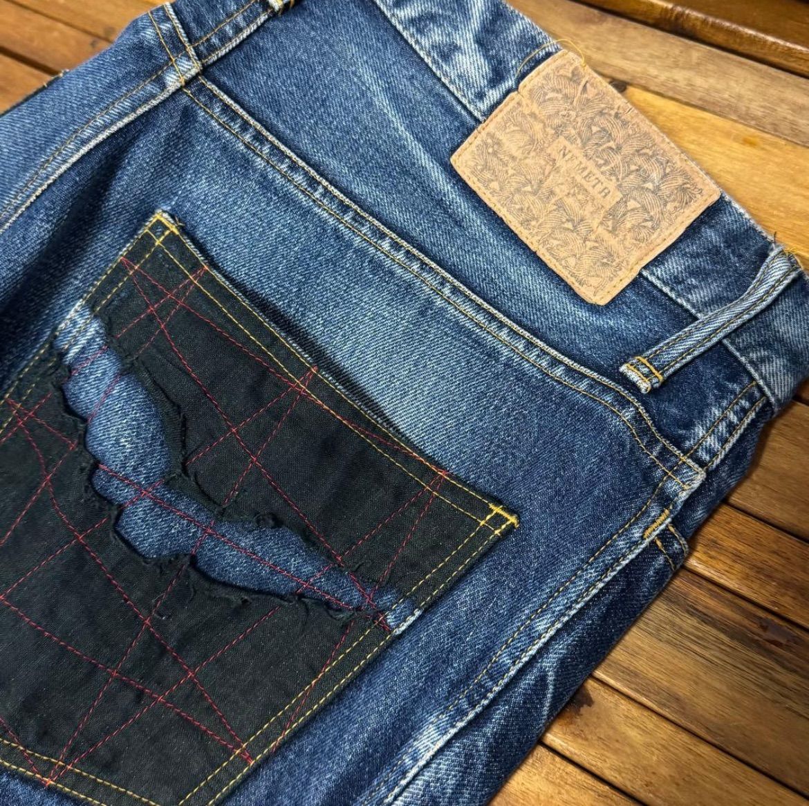 希少【NEMETH ネメス】archive 立体裁断 デニム パンツ - メルカリ